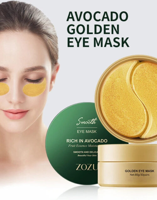Golden Avocado Eye Mask: Banish Dark Circles, Wrinkles